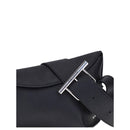Black Calf Leather Bos Taurus Shoulder Bag