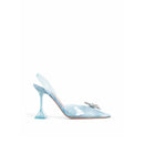 Blue Plexiglass High Heel Pumps