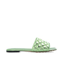 Green Calfskin Sandals