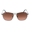 Gray Metal Sunglasses