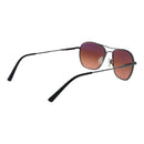 Gray Metal Sunglasses