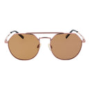 Rose Gold Metal Sunglasses