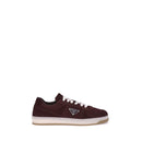 Bordeaux Calf Leather Bos Taurus Low Top Sneakers