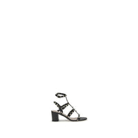 Black Calf Leather Bos Taurus Platform Sandals
