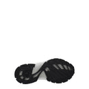 White Fabric Athletic Sneakers