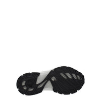 White Fabric Athletic Sneakers