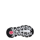 White Fabric Athletic Sneakers