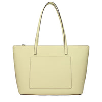 Yellow Leather Shoulder Bag