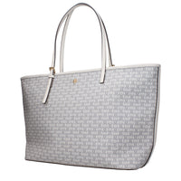 Beige Leather Shoulder Bag