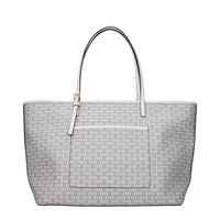 Beige Leather Shoulder Bag