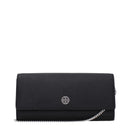 Black Leather Clutch Bag