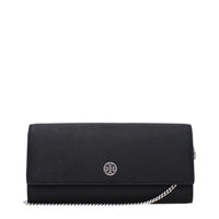 Black Leather Clutch Bag