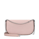Pink Leather Crossbody Bag