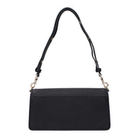 Black Leather Shoulder Bag