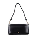 Black Leather Shoulder Bag