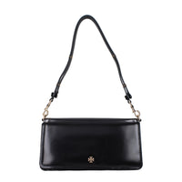 Black Leather Shoulder Bag