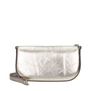 Gold Leather Crossbody Bag