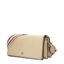 Beige Leather Crossbody Bag
