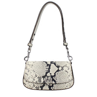 White Leather Shoulder Bag