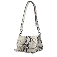 White Leather Shoulder Bag