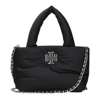 Black Fabric Handbag