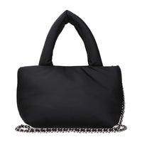 Black Fabric Handbag
