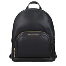 Black Leather Backpack