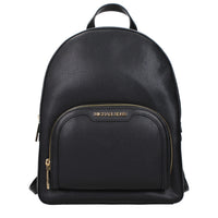Black Leather Backpack