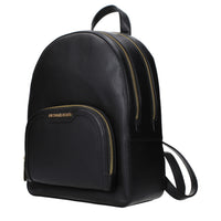 Black Leather Backpack