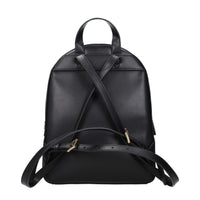Black Leather Backpack