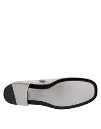 White Strass DG Logo Heels Ankle Boots Shoes