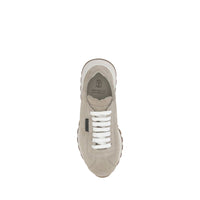 Beige Rubber Platform Sneakers