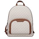 Beige Fabric Backpack