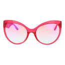 Pink Stainless Steel Sunglasses