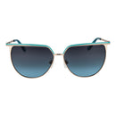 Gold Metal Sunglasses