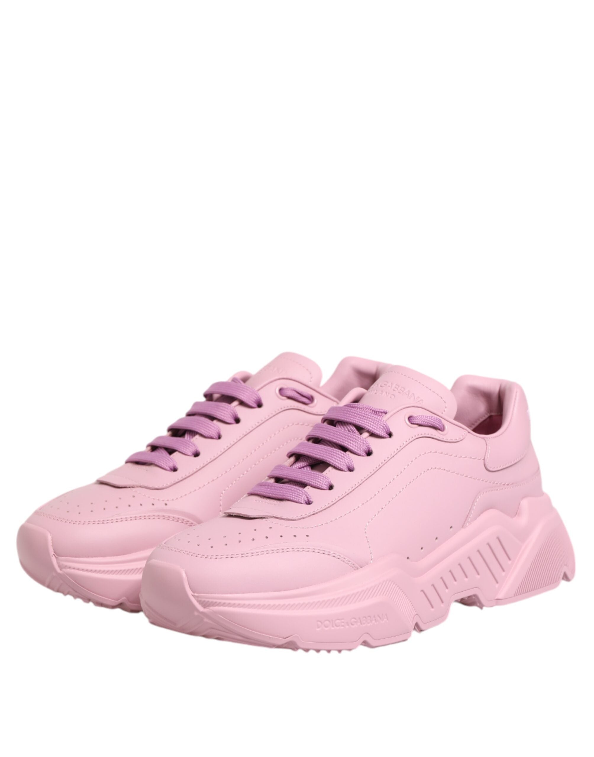 Pink Leather Daymaster Low Top Sneakers Shoes