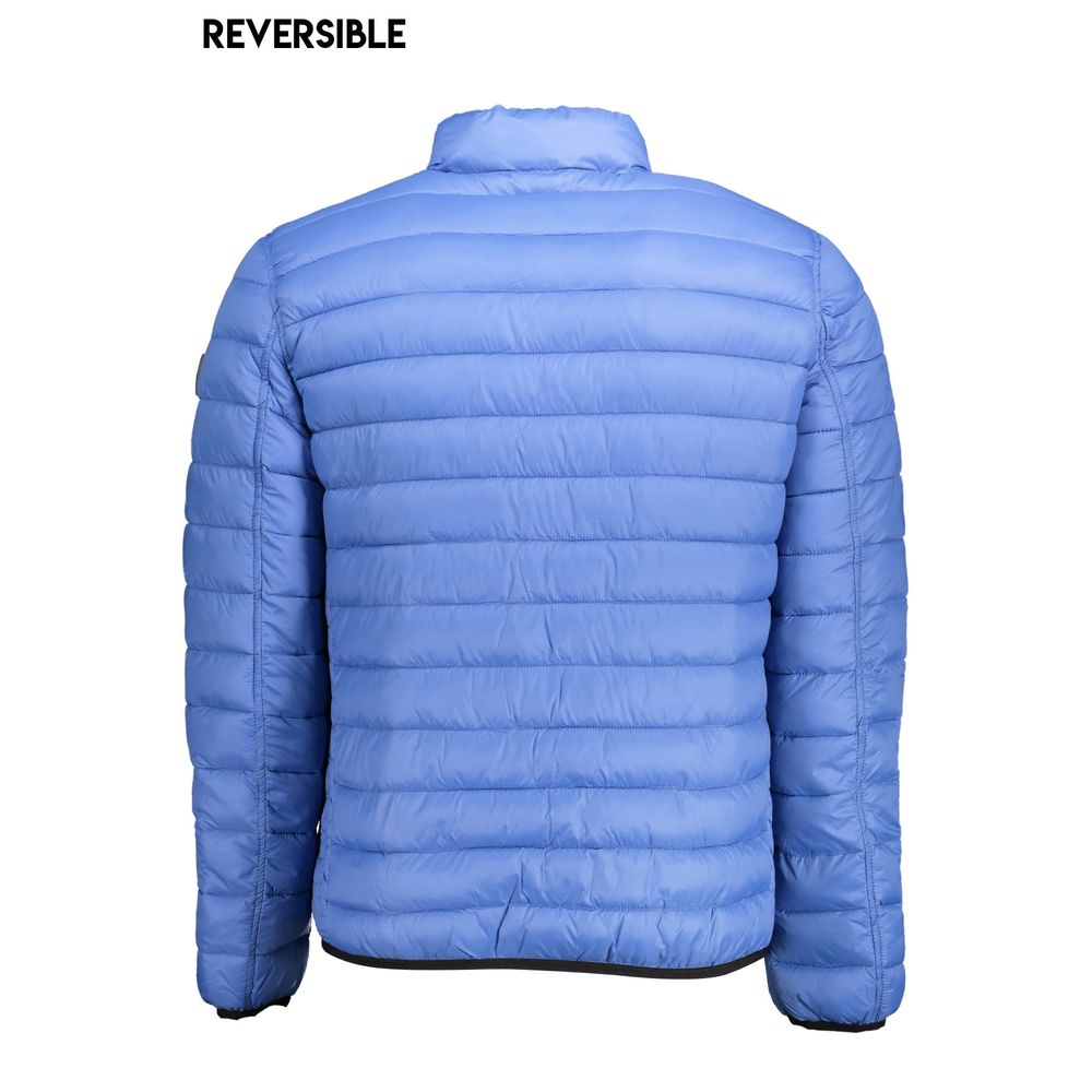 Blue Nylon Men's Jacket