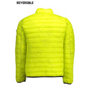 Yellow Nylon Mens Jacket