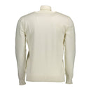 White Cotton Men's Sweater