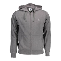 Grigio Cotton Men Sweatshirt