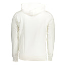 White Cotton Men Sweatshirt