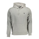 Gray Cotton Mens Sweatshirt