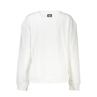 Bianco Cotton Women Sweatshirt