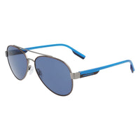 Gray Metal Sunglasses