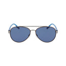 Gray Metal Sunglasses