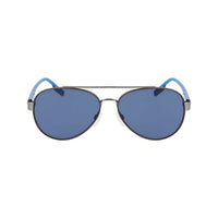 Gray Metal Sunglasses
