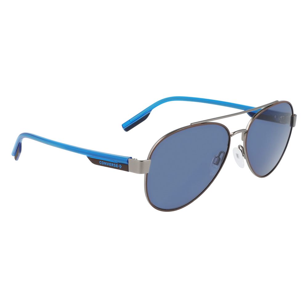 Gray Metal Sunglasses