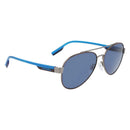 Gray Metal Sunglasses