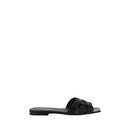 Black Calf Leather Bos Taurus Strap-On Sandals