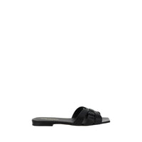 Black Calf Leather Bos Taurus Strap-On Sandals